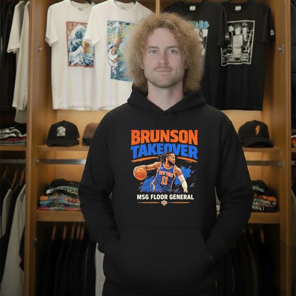 Jalen Brunson Takeover Knicks MSG Floor General Vintage Shirt