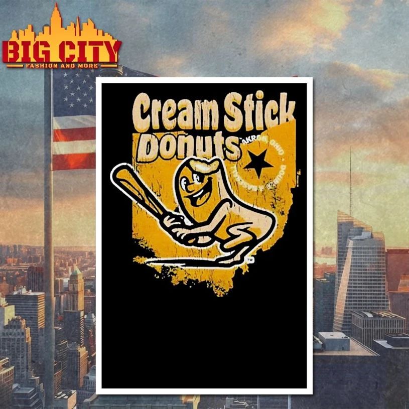 Cream Stick Donuts Ohio t-shirt
