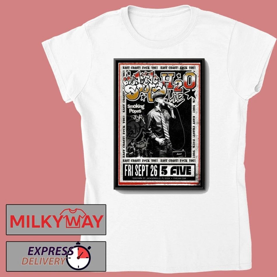 The Bouncing Souls Florida Concert Poster shirt