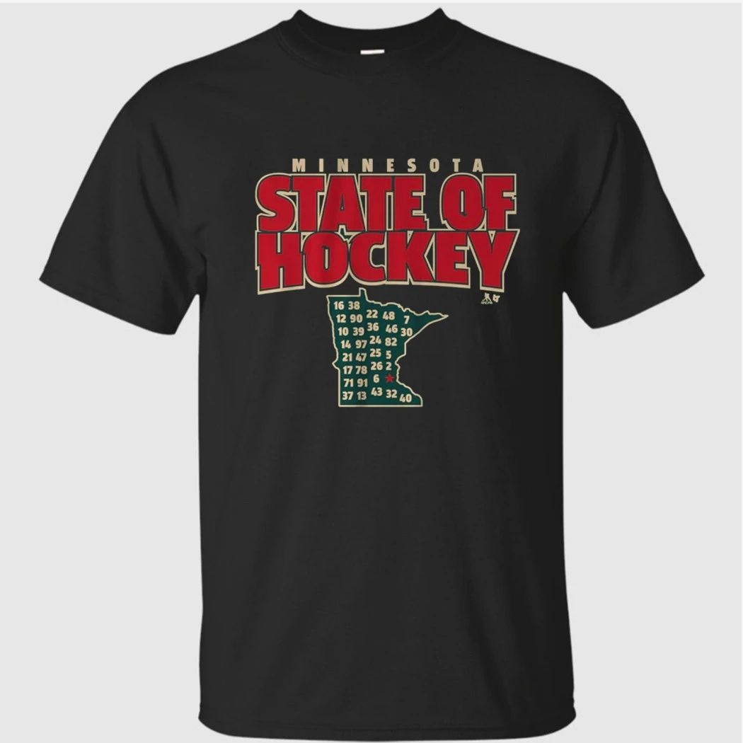 Minnesota State of Hockey Shirt
