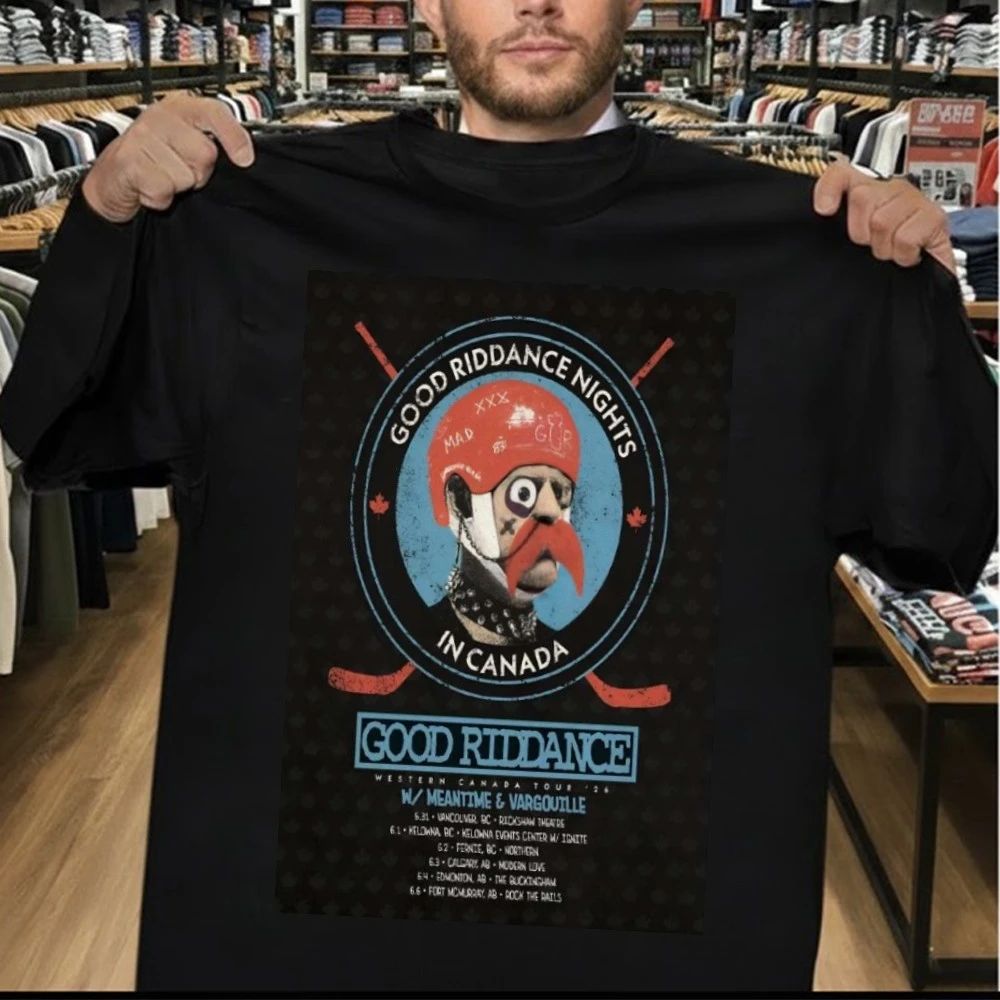 Good Riddance Western Canada 2026 Shows Poster Shirt
