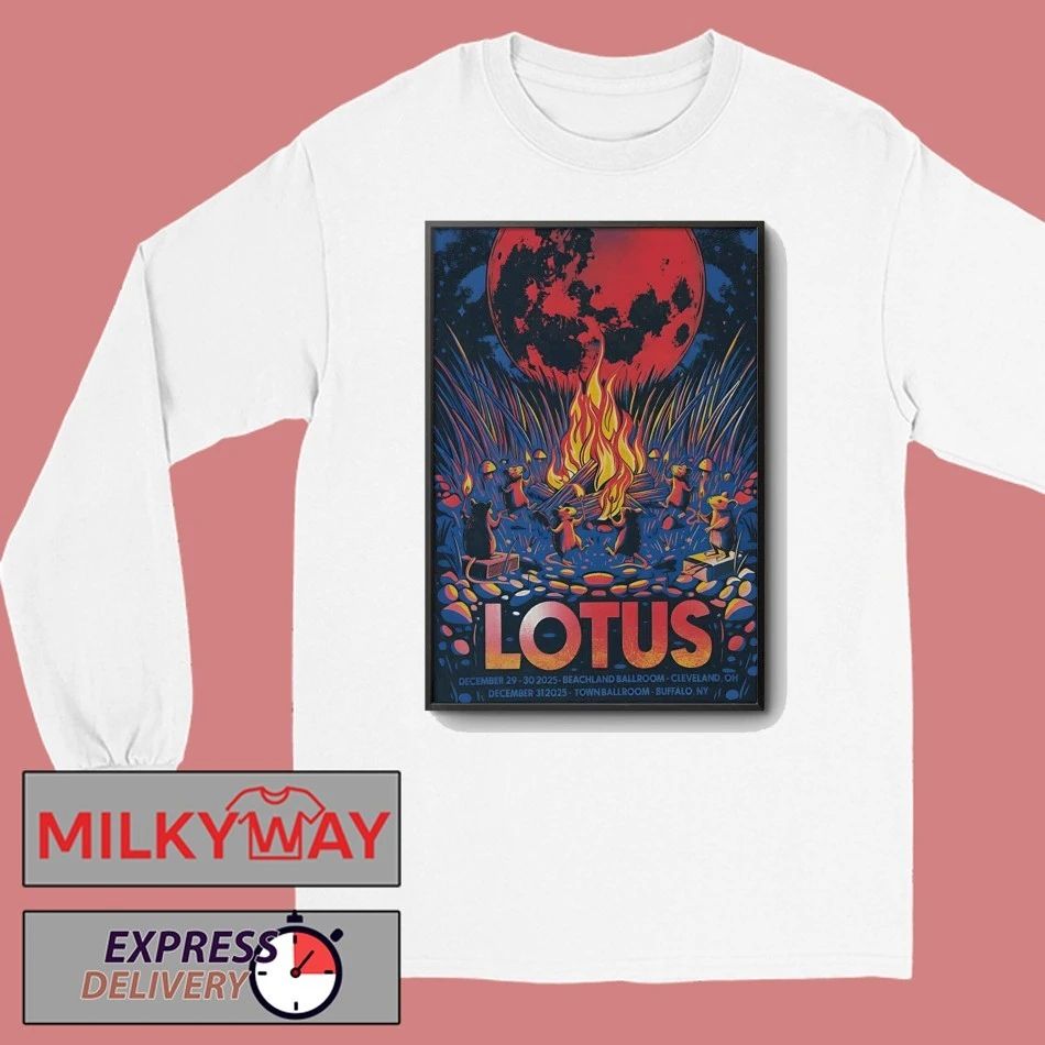 Lotus Cleveland Dec 29-30 2025 Event Poster shirt