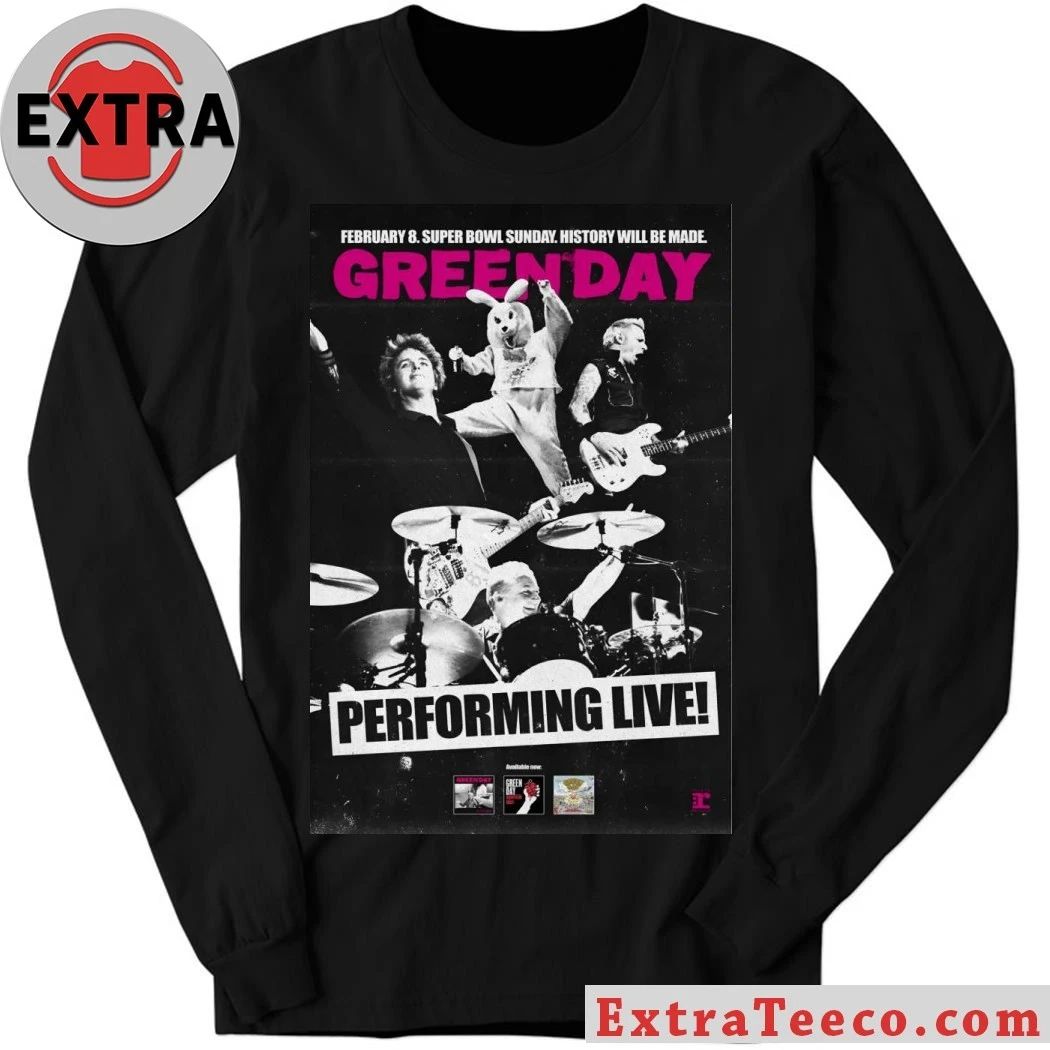 Poster Green Day At Levi’s Stadium In Santa Clara, CA On Feb 8, 2026 Shirt