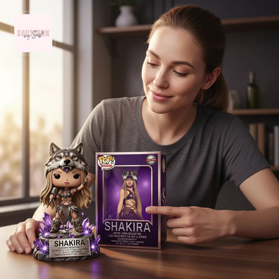 Shakira Las Mujeres Ya No Lloran Pop Figure Doll