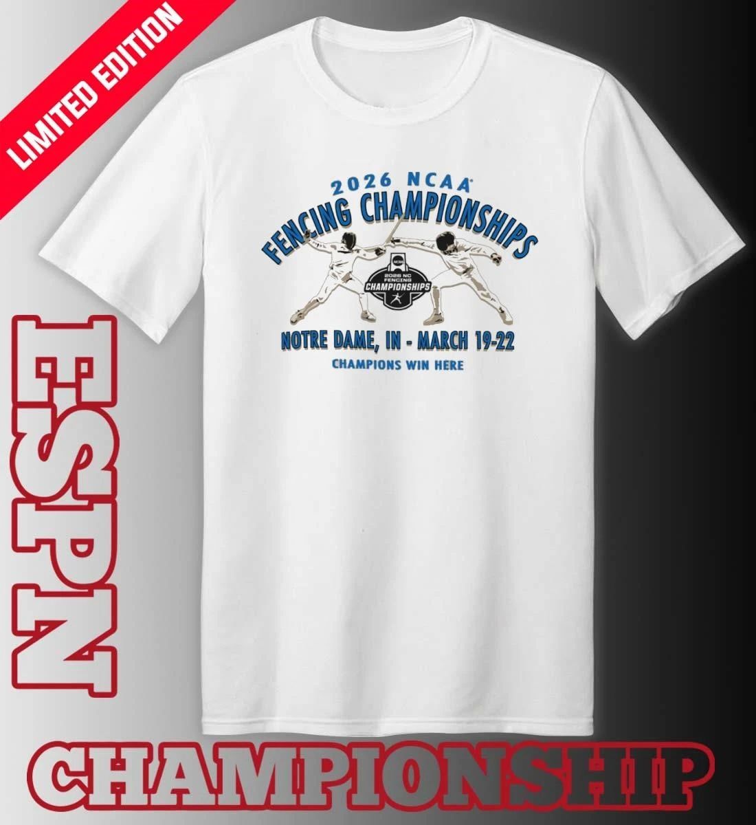 2026 NCAA Fencing Championships T-Shirt