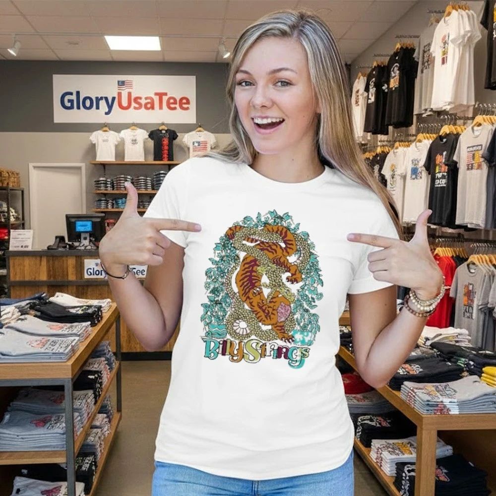 Billy Strings Spring 2026 Tour Tiger Battle Shirt