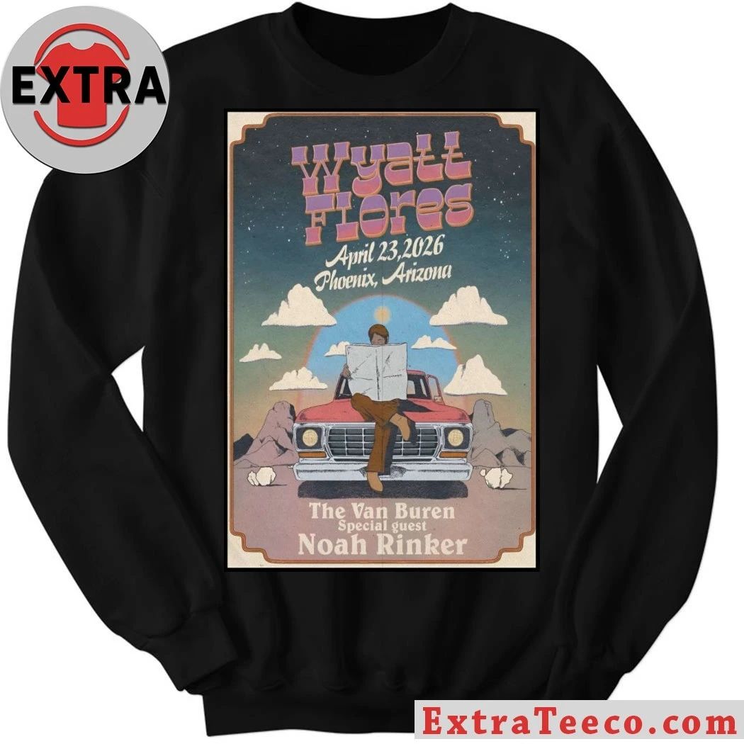 Wyatt Flores April 23 2026, Phoenix AZ Poster Shirt