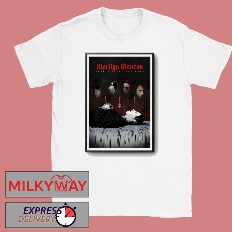 Poster Marilyn Manson 2025 Sacrifice Of The Mass shirt