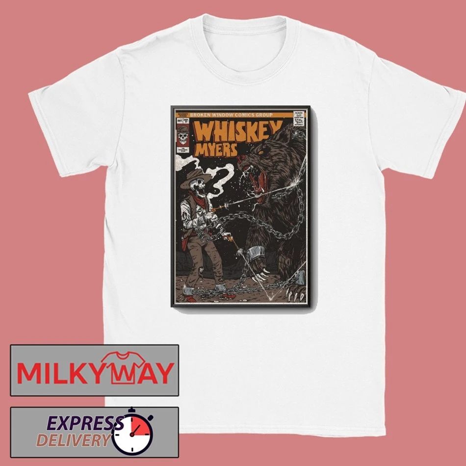 Whiskey Myers Sept 27 2025 In The Woodlands, TX Tour Poster shirt