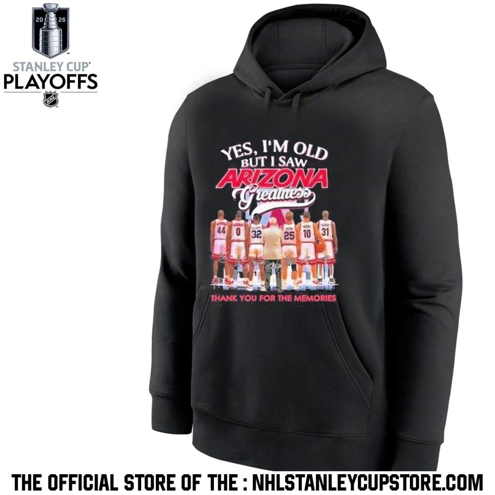 Yes I’m old but I saw Arizona Wildcats greatness players city skyline Shirt