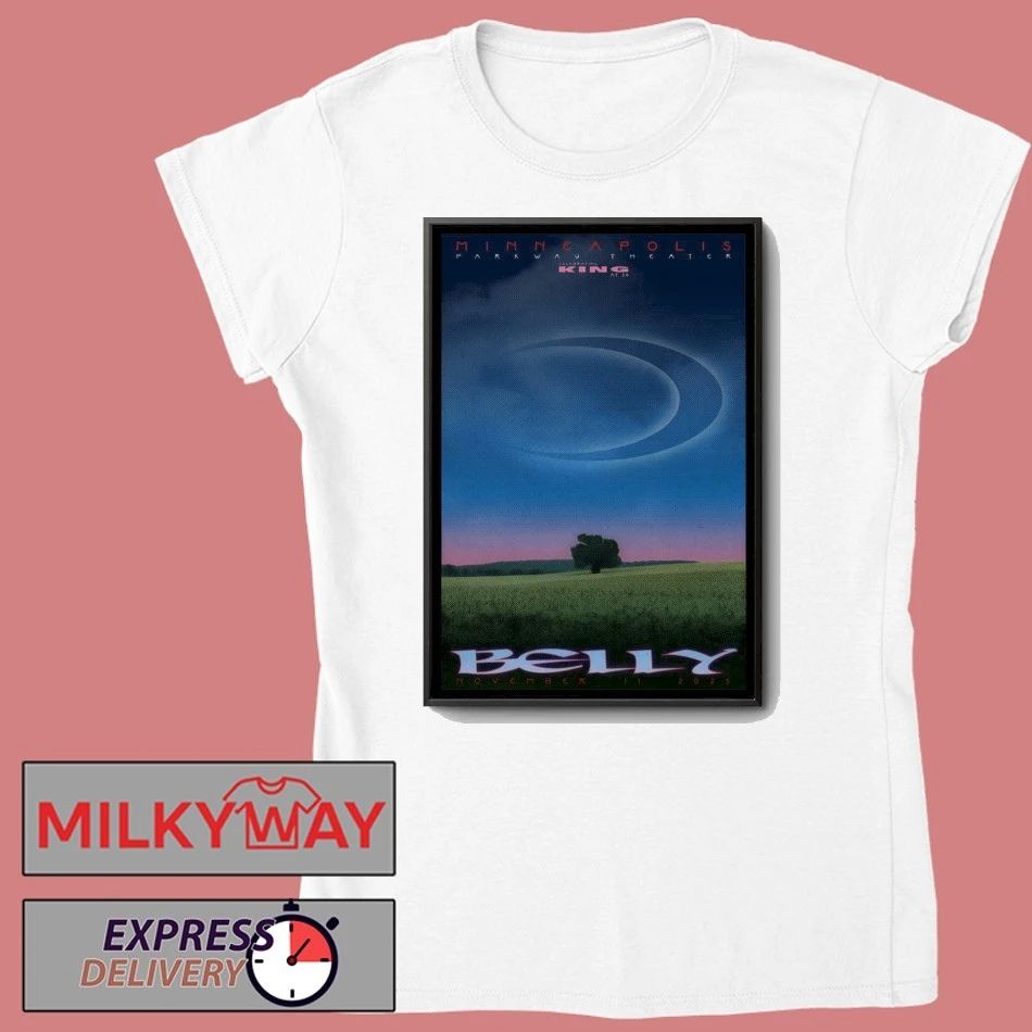 Belly 11 11 2025 The Parkway Theater in Minneapolis MN Poster shirt