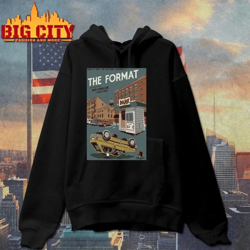 The Format April 1 2026 The Salt Shed Chicago, IL Poster Shirt