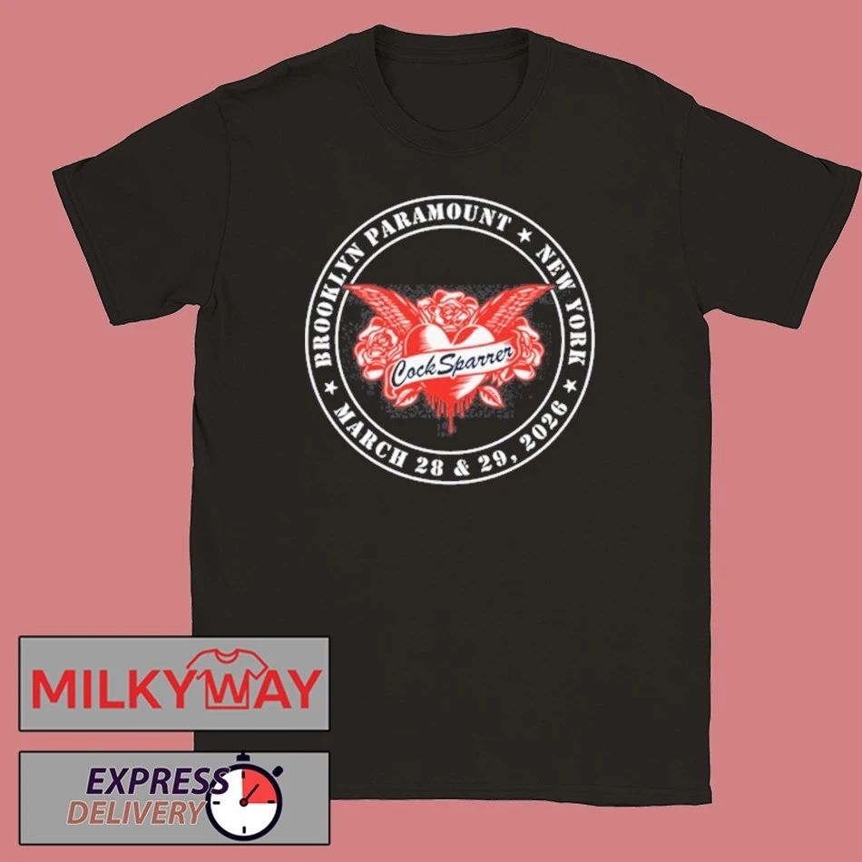Cock Sparrer in Brooklyn, NY Mar 28 & 29 2026 Event shirt