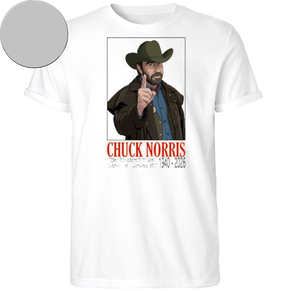 Rip Chuck Norris Death didn’t take him, he allowed it Shirt