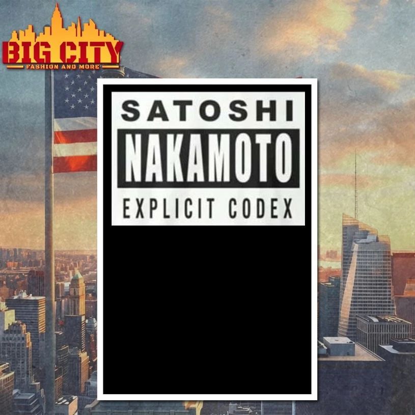 Chad Johnson Satoshi Nakamoto Explicit Codex T-shirt