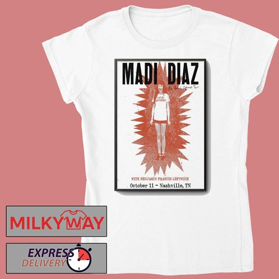 Madi Diaz In Nashville TN On Oct 11 2025 Poster shirt