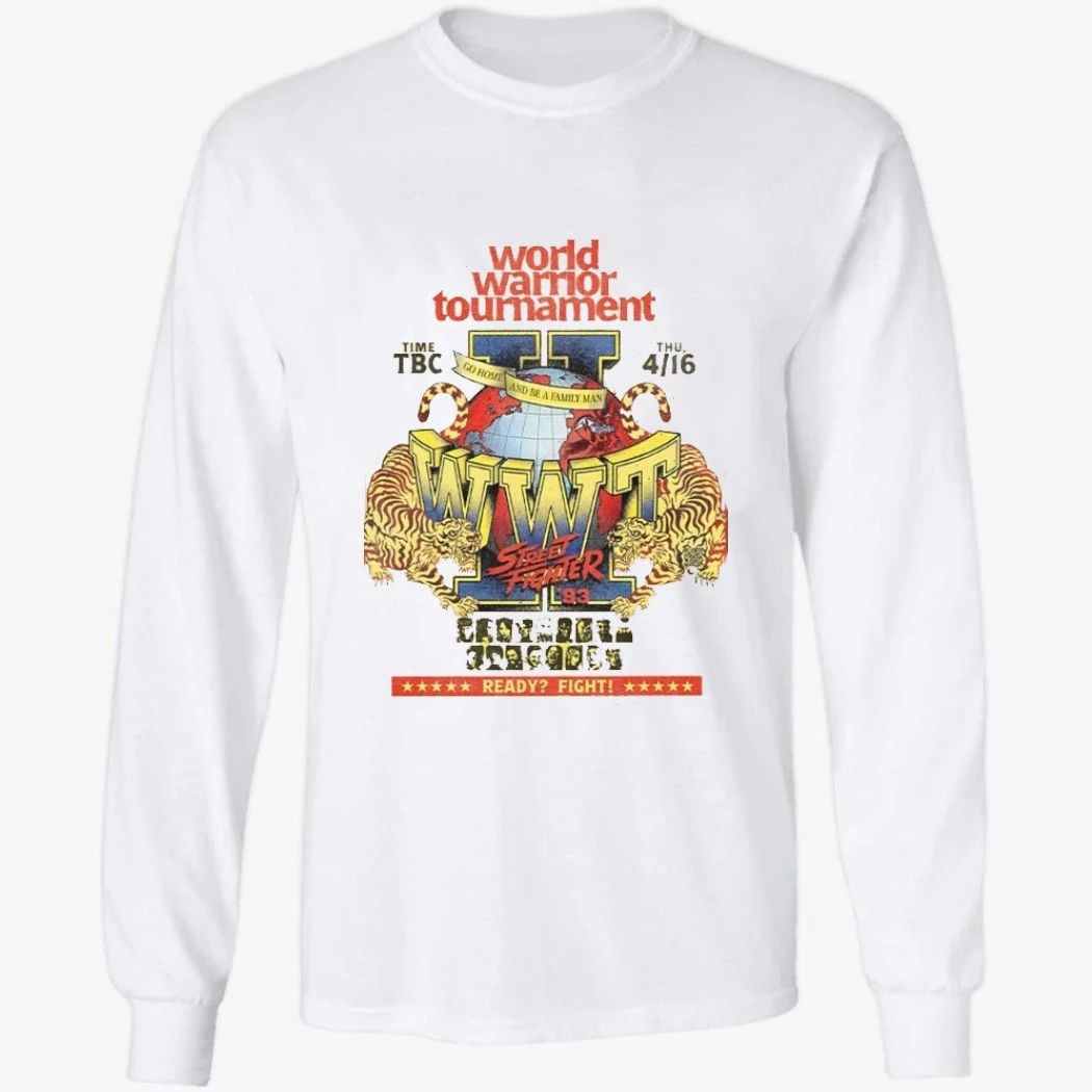 Street Fighter Movie World Warrior Tournament Flyer Shirt