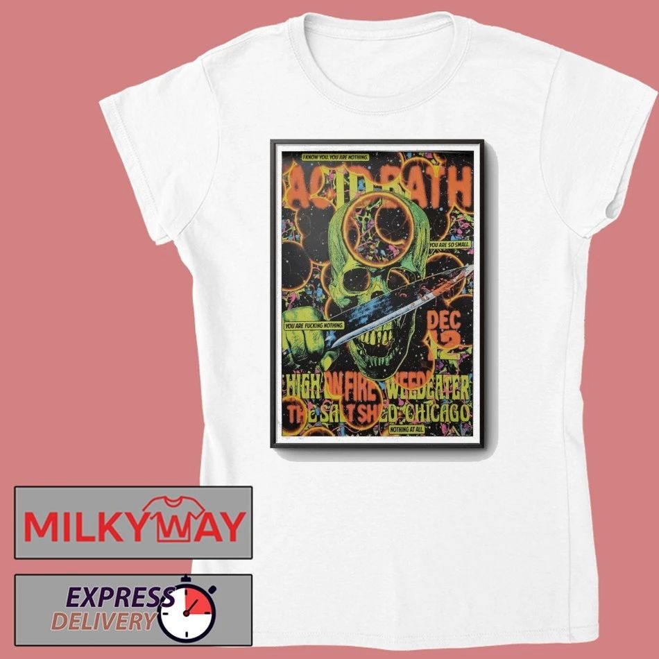 Acid Bath Dec 6 2025 Poster Denver shirt
