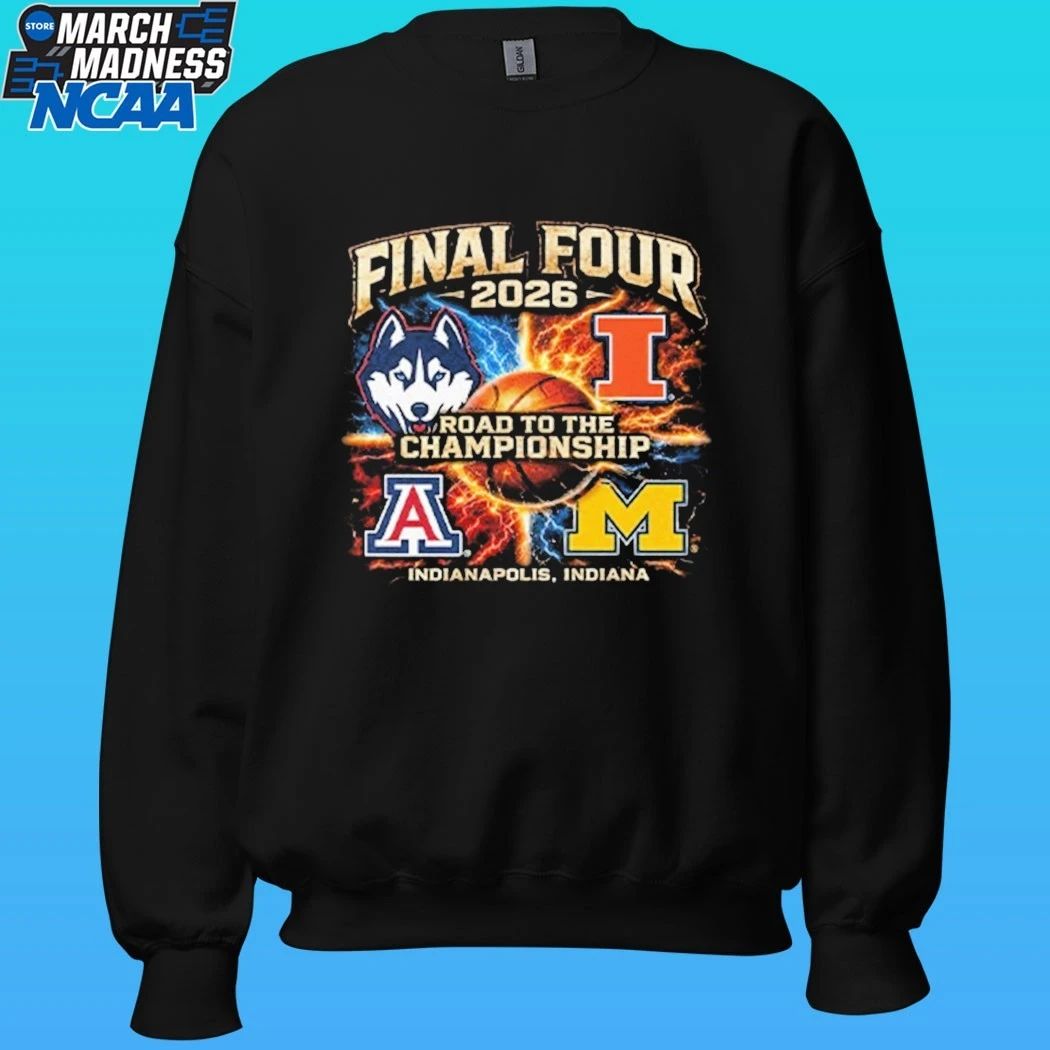 Final Four 2026 Road To The Championship Indianapolis Shirt