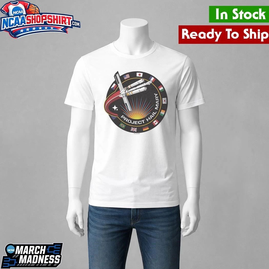 Project Hail Mary Project Patch Graphic Shirt