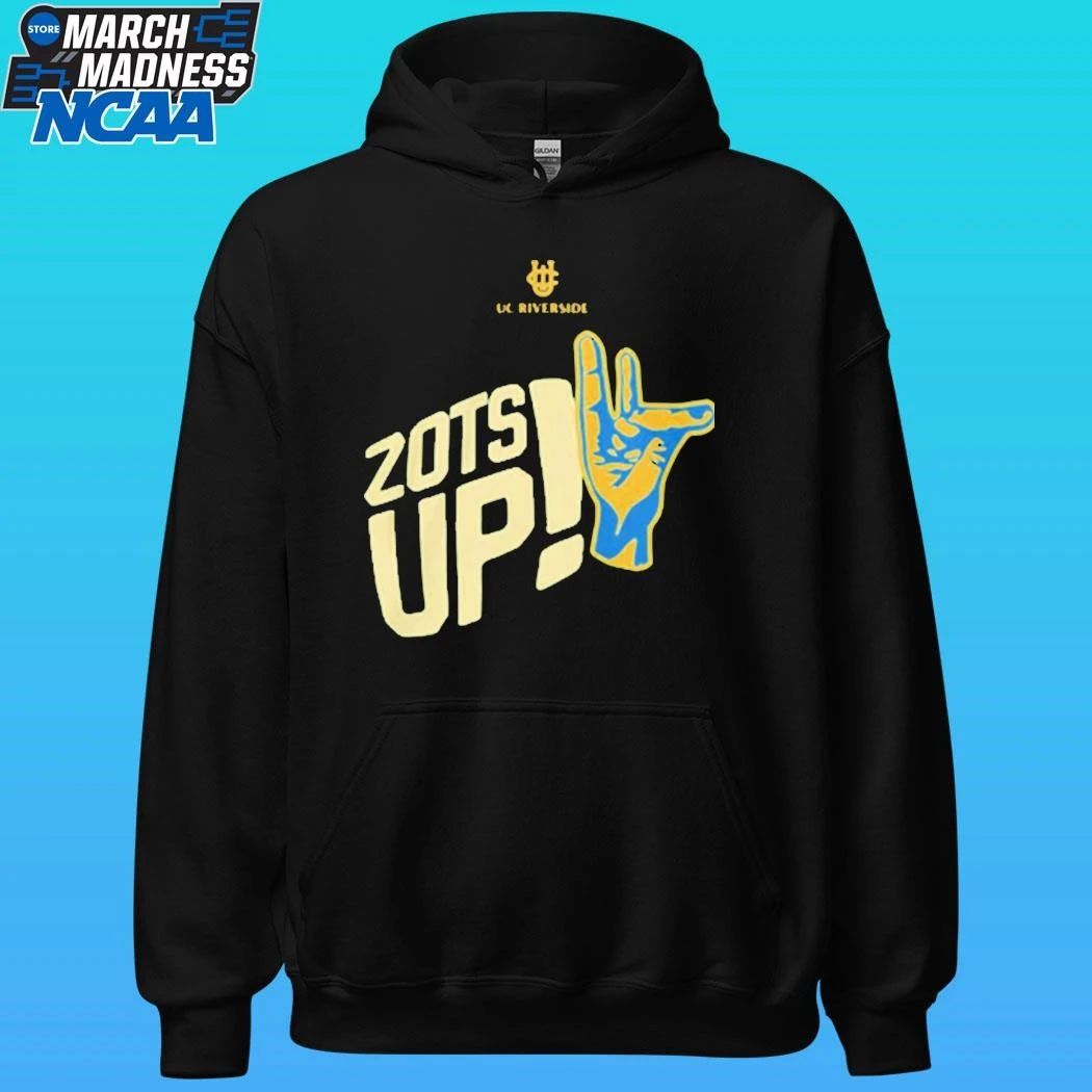 Uci Men’s Basketball Zots Up Hand Shirt