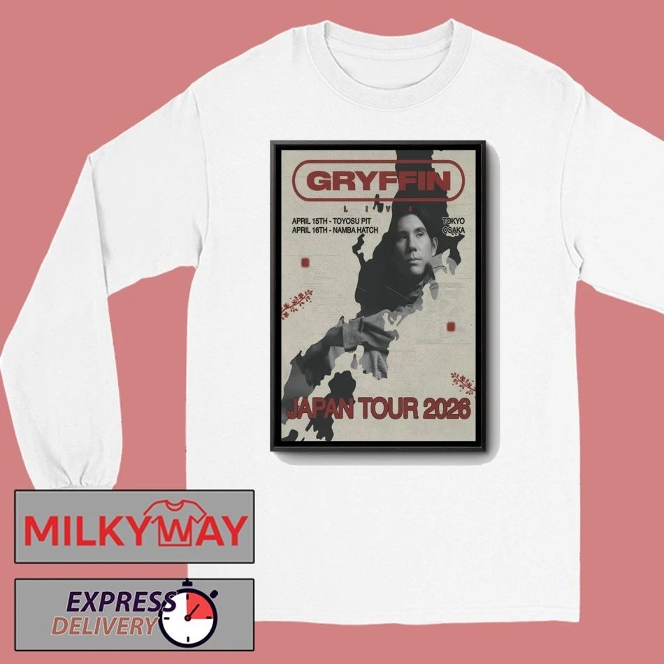Gryffin Apr 15 2026 Tokyo Japan Poster shirt