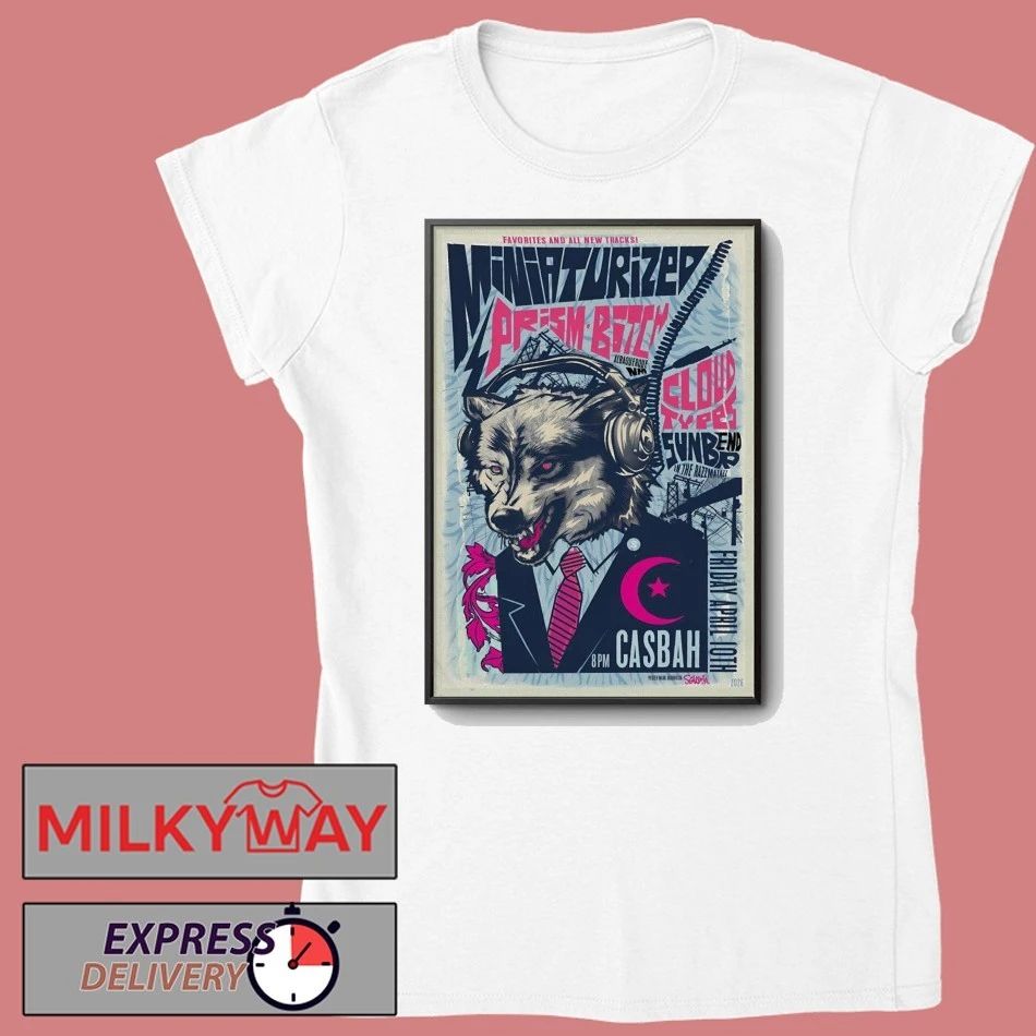 Miniaturized San Diego CA On Apr 10 2026 Tour Poster shirt