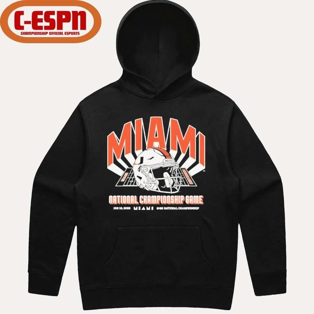 Miami 2026 CFP National Championship Game shirt
