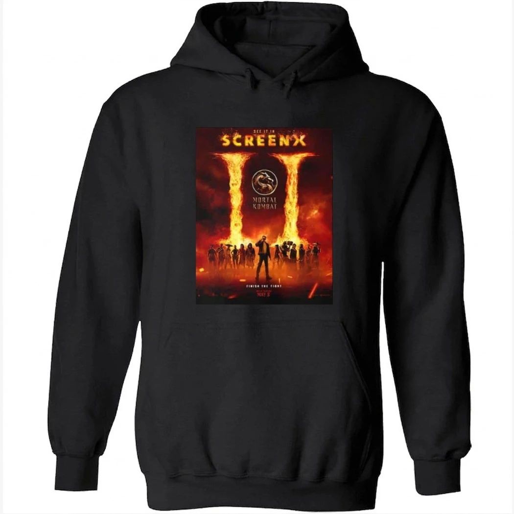 Mortal Kombat II Screen X Poster Only In Theaters May 8-2026 Shirt