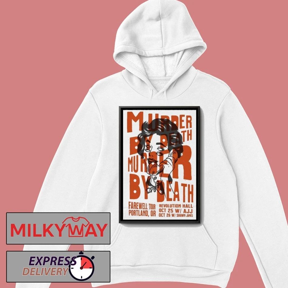 Murder By Death Revolution Hall Portland OR Poster shirt