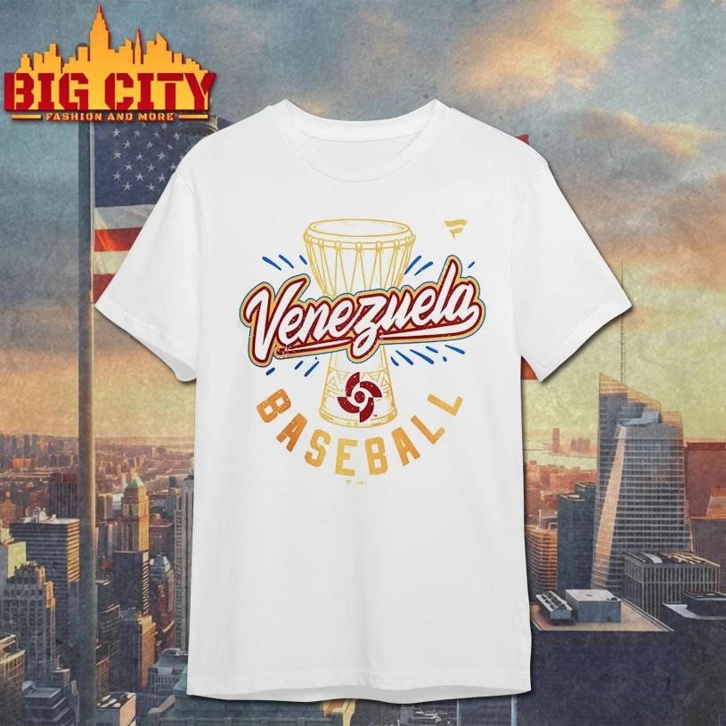 Team Venezuela Baseball Fanatics 2026 World Baseball Classic Champions Trophy Shirt