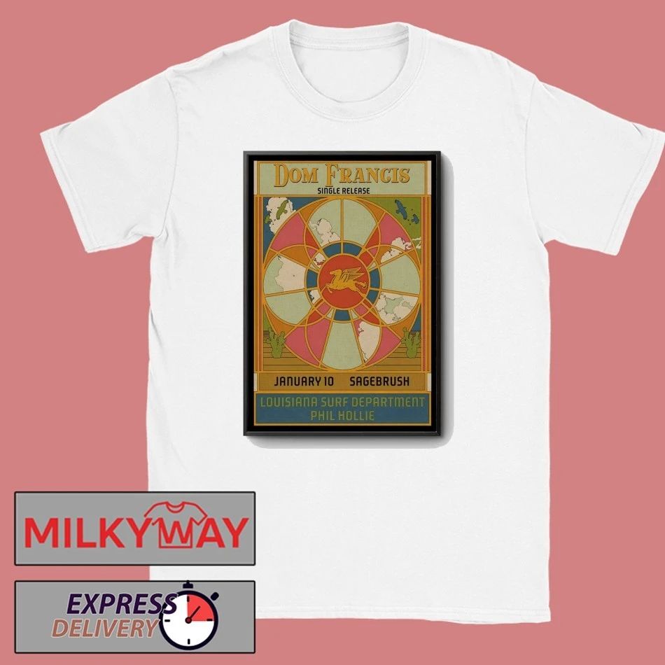Dom Francis Jan 10 2026 in Austin TX Poster shirt