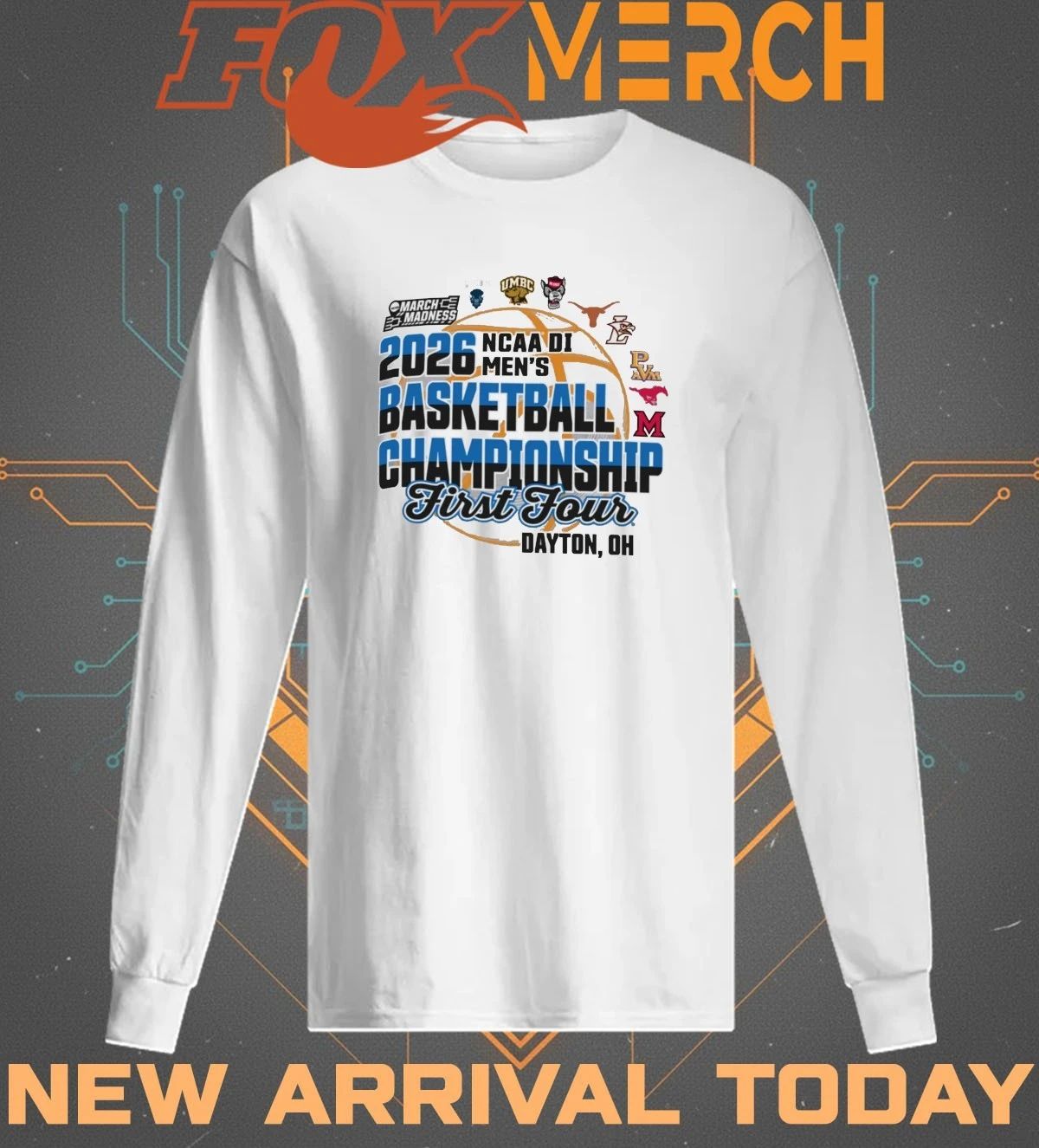 2026 NCAA DI Men’s Basketball Championship First Four Dayton, OH t-shirt