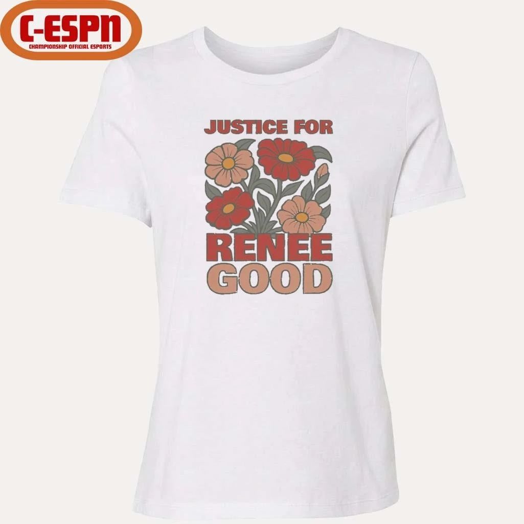 Justice for Renee Nicole Good Retro Flower Shirt