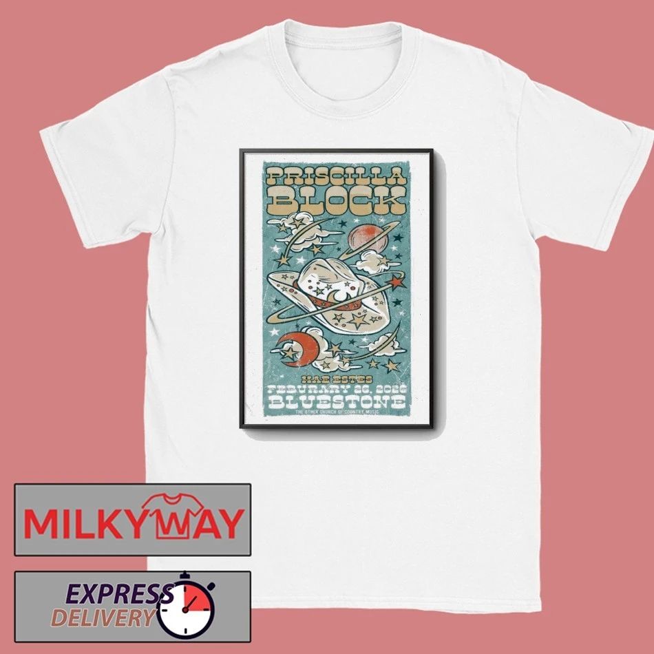 Priscilla Block Columbus OH February 26 2026 Poster shirt