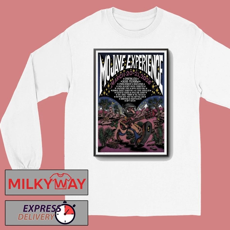 MoJave Experience 3 20-3 21 2026 In Joshua Tree CA Poster shirt
