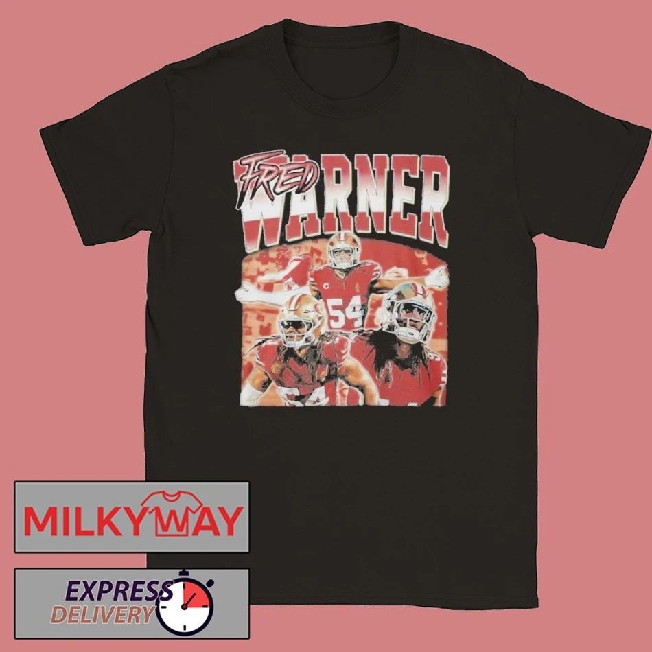49ers Skyy Moore’s Fred Warner Shirt