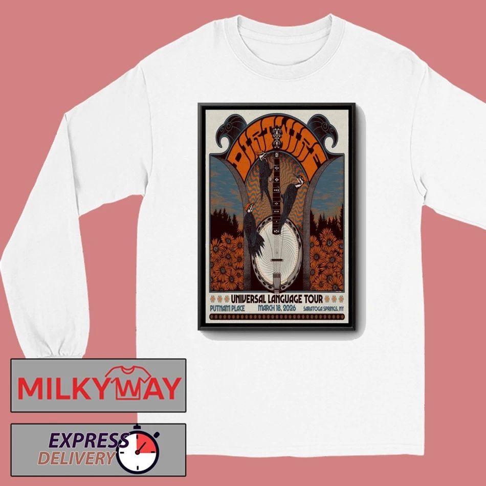 Dirtwire Saratoga Springs Tour On Mar 18 2026 Poster shirt