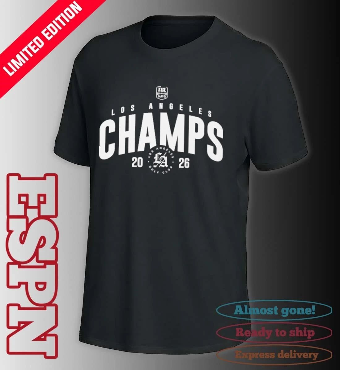 Los Angeles Golf Club 2026 TGL Champions T-Shirt