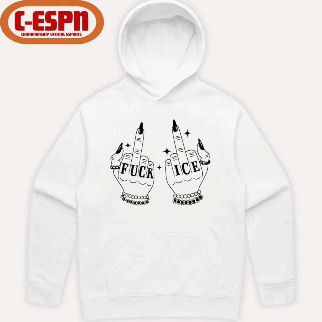 Fuck Ice Middle Fingers Shirt