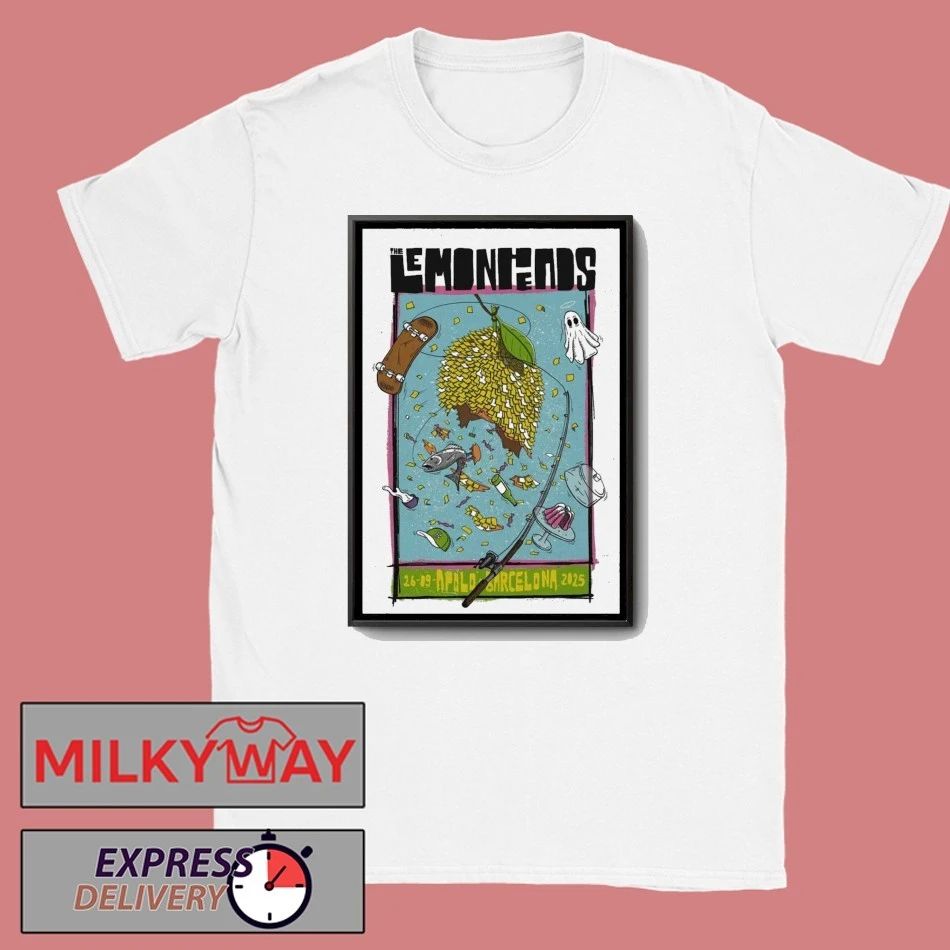 The Lemonheads Sept 26 2025 Apolo Barcelona Poster shirt