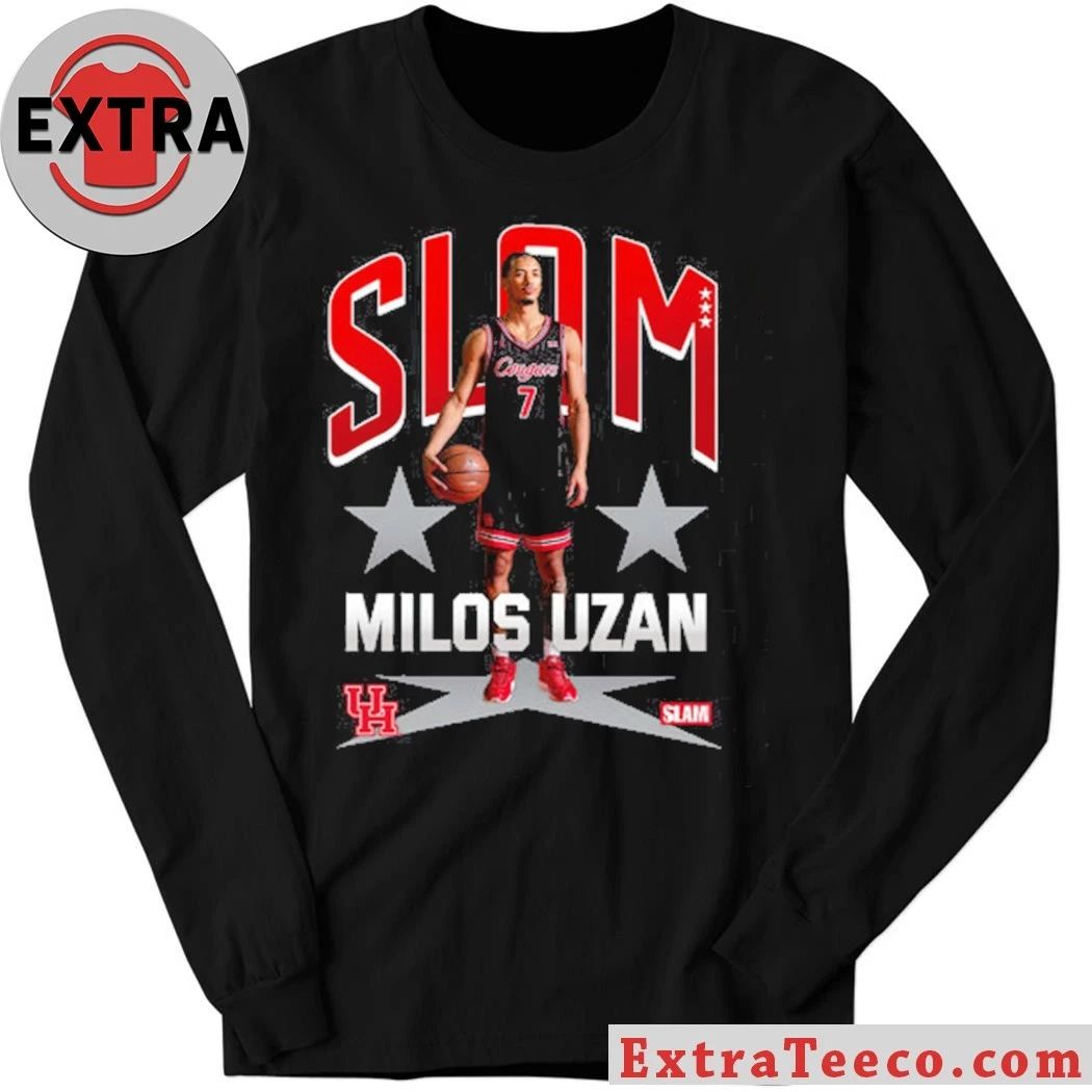 Milos Uzan Remix Heavy Logo Shirt