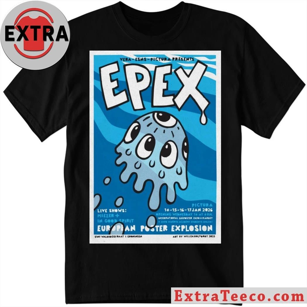 EPEX 2026 The European Poster Explosion Poster Shirt