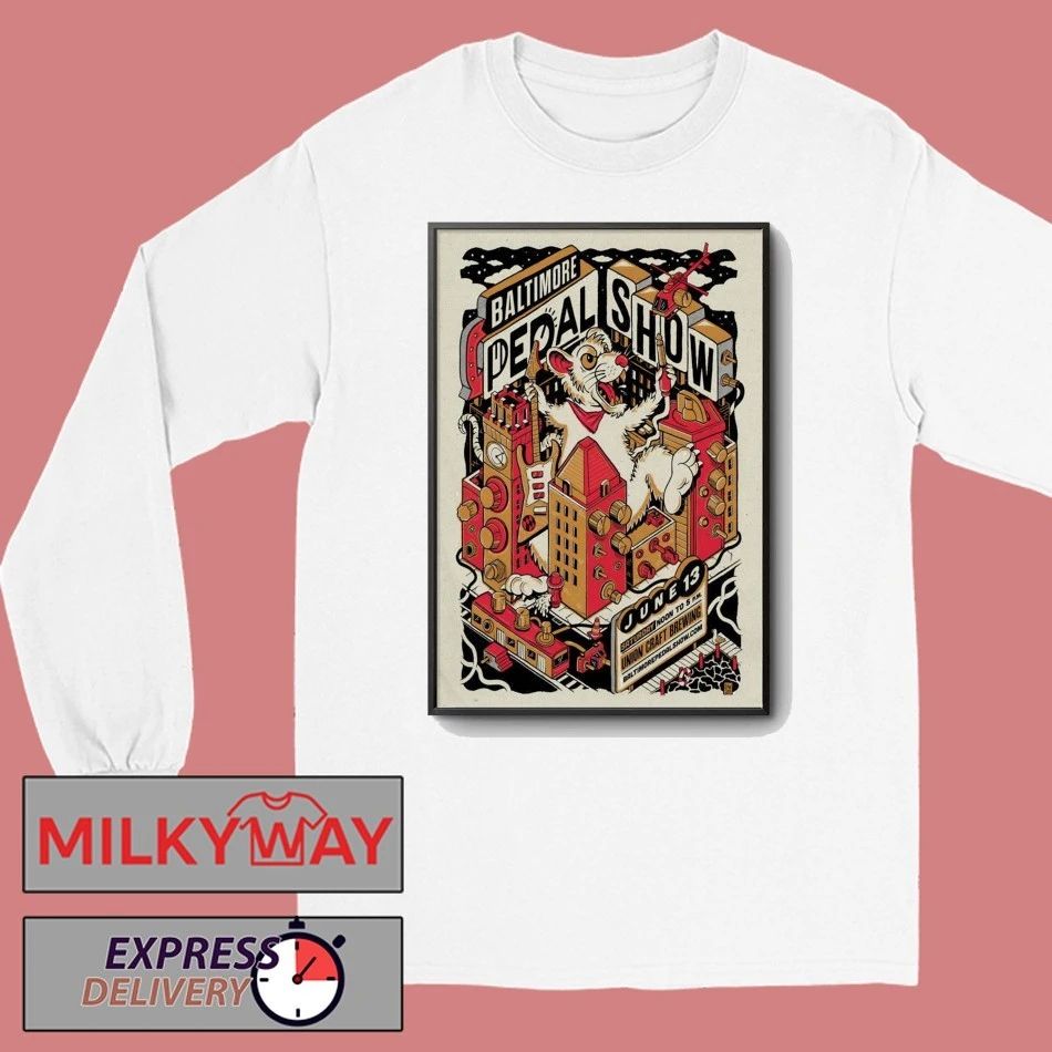 Baltimore Pedal Show Baltimore MD Jun 13 2026 Poster shirt