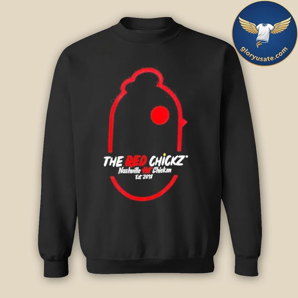 The Red Chickz Hotter Than You Crew Neck T-Shirt