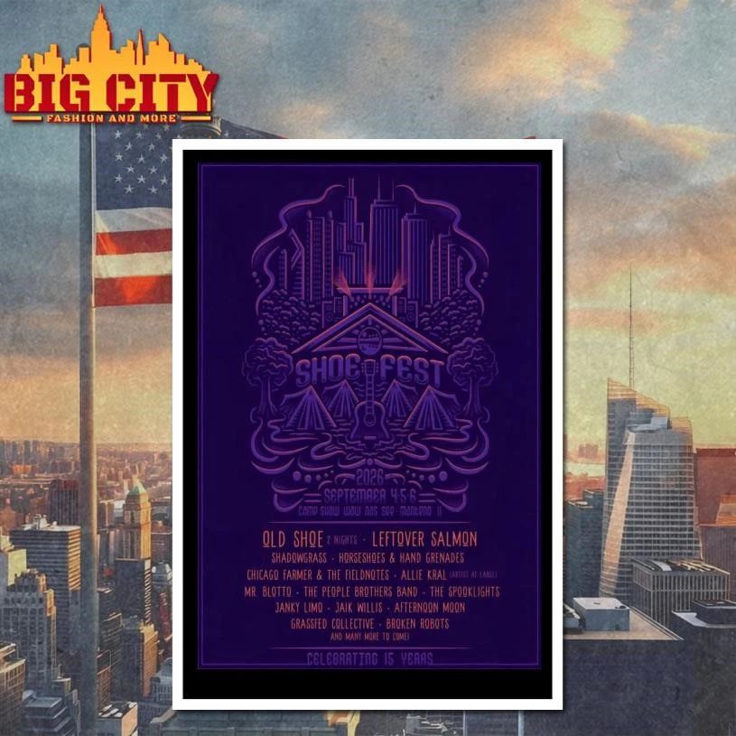 Shoe Fest September 4-6 2026 In Manteno IL Poster Shirt