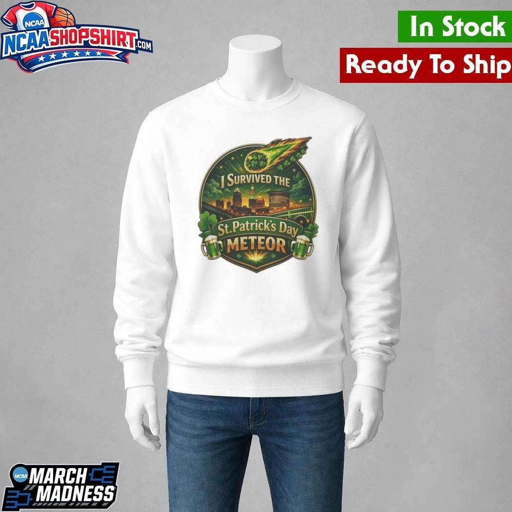 I Survived the St. Patrick’s Day Meteor Shirt – Ohio 2026