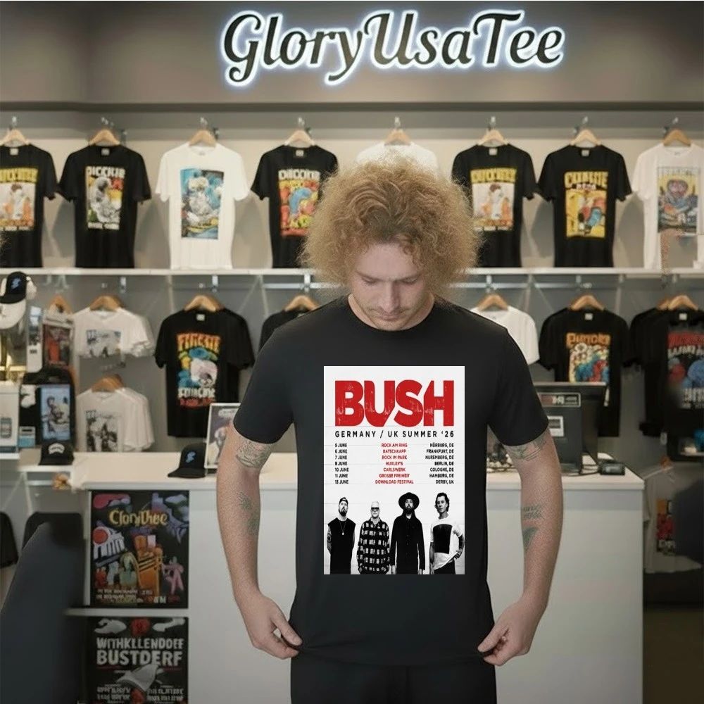 Bush Germany UK Summer 2026 Poster Shirt