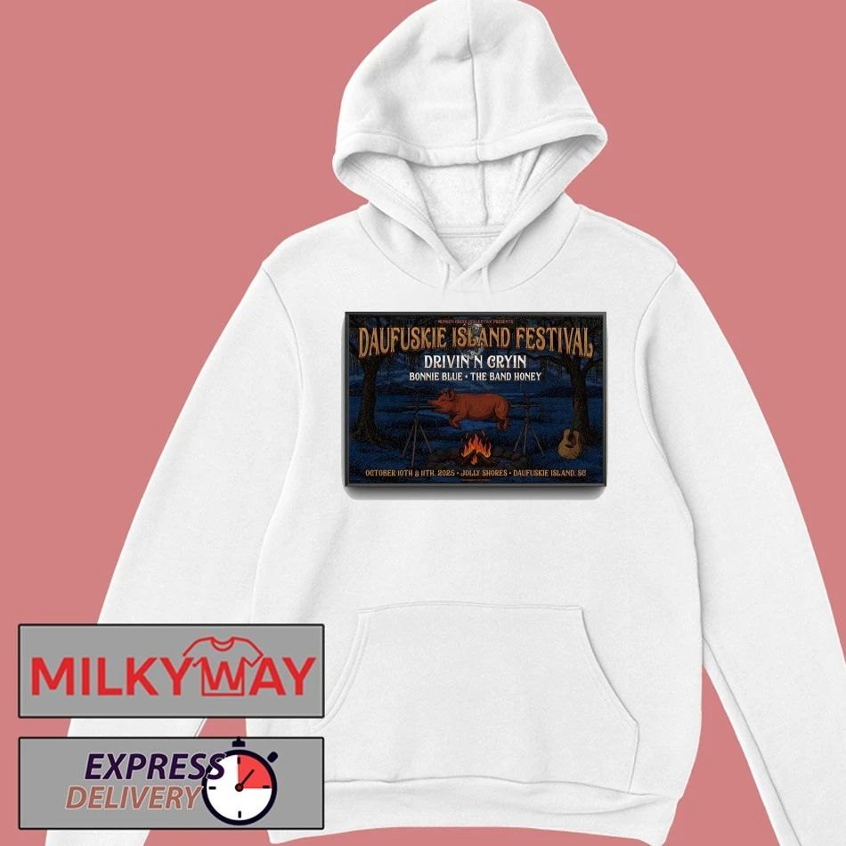 Daufuskie Island Festival Jolly Shores in Daufuskie Island SC October 10-11 2025 Poster shirt