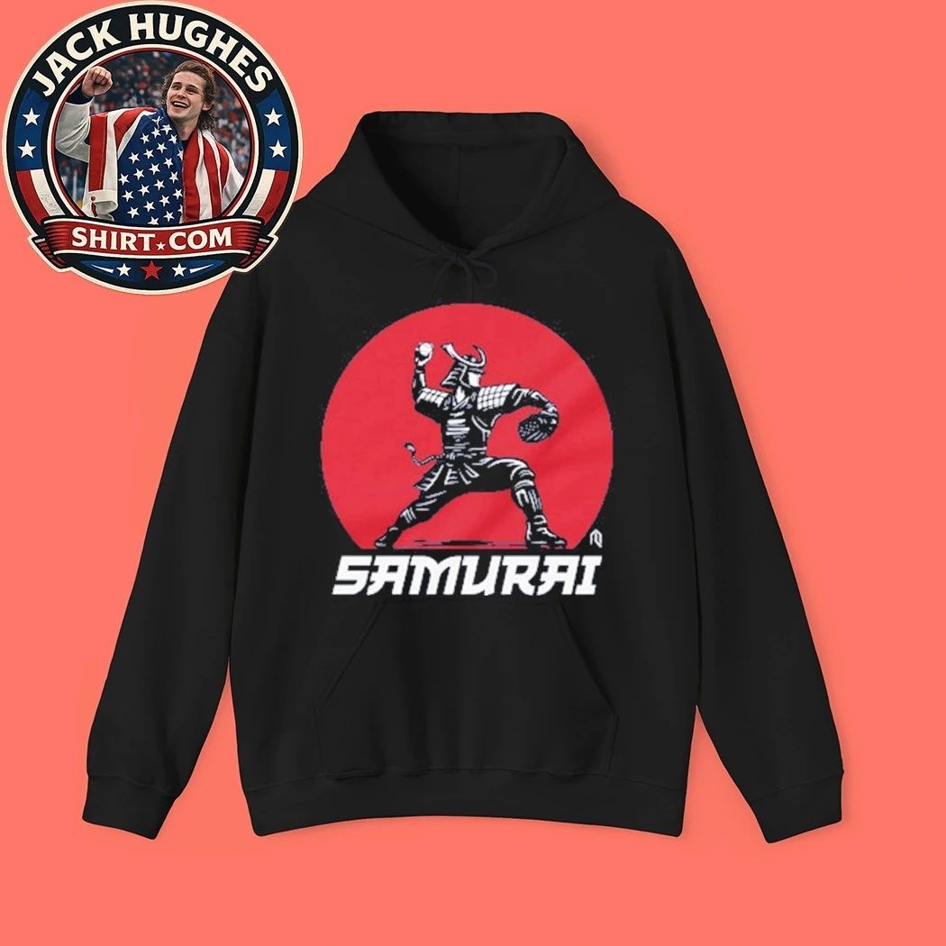 Samurai Pitcher Baseball T-Shirt